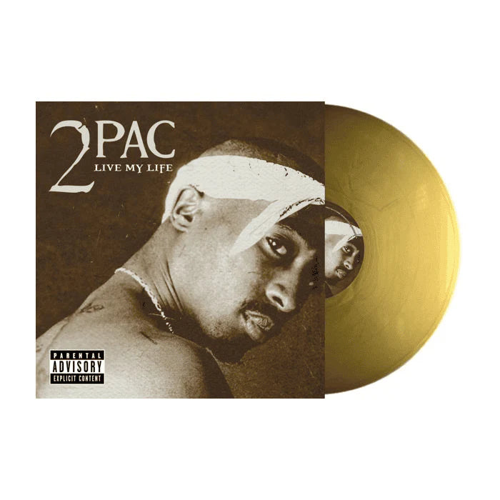 2PAC - LIVE MY LIFE (LP) VINILE COLOR ORO GOLD – Rap Store